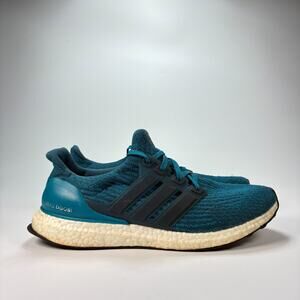 Adidas Ultra Boost 3.0 Petrol Night Blue Running Shoes S82021 Men’s Size 9.5